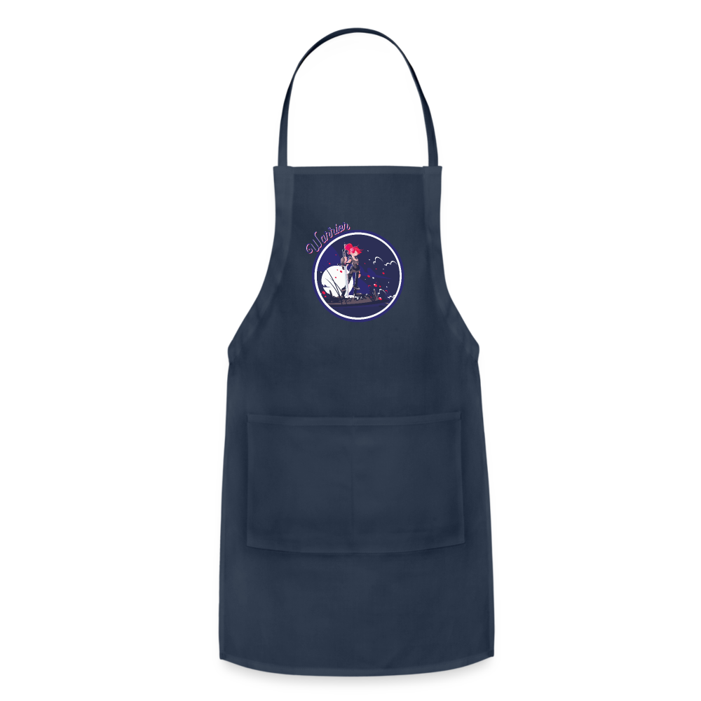 Warrior (Female) - Adjustable Apron - navy