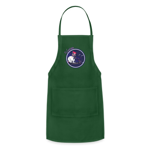 Warrior (Female) - Adjustable Apron - forest green