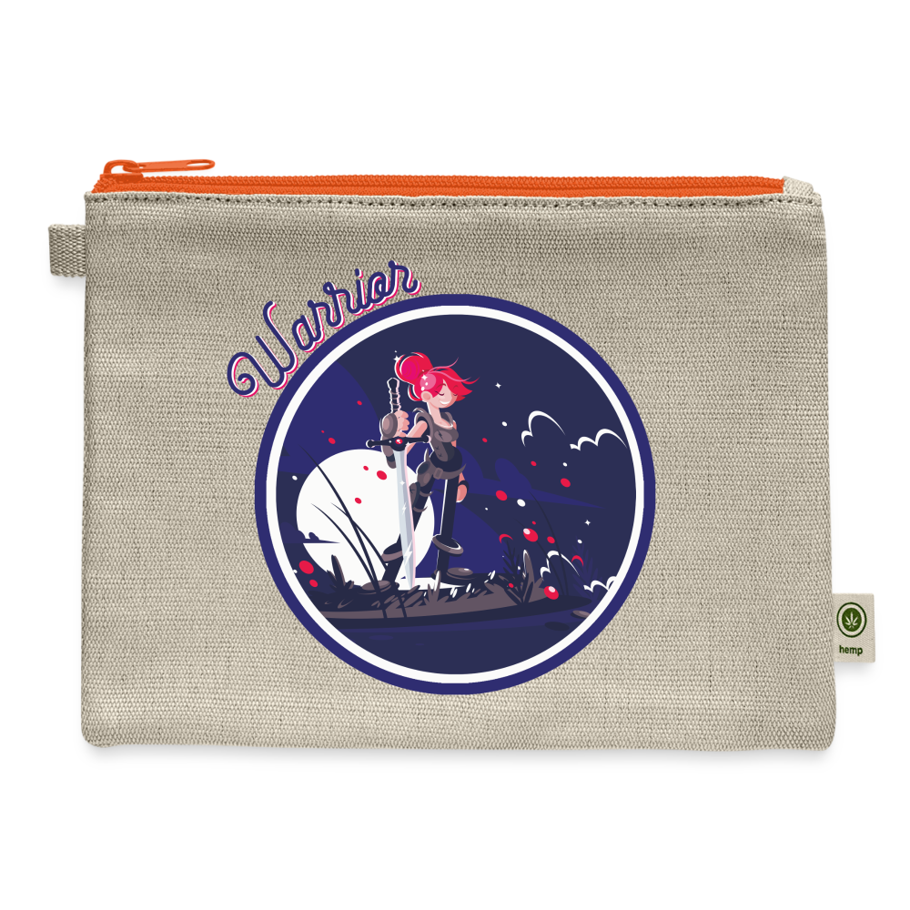 Warrior (Female) - Carry All Pouch - natural/orange
