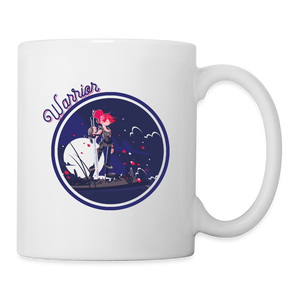Warrior (Female) - White Coffee/Tea Mug - white