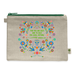 To Dust You Shall Return - Carry All Pouch - natural/green