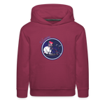 Warrior (Female) - Kids‘ Premium Hoodie - burgundy