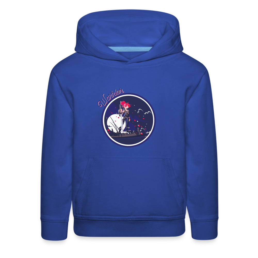 Warrior (Female) - Kids‘ Premium Hoodie - royal blue