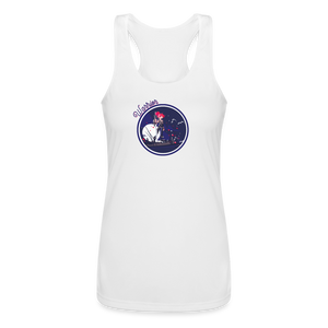 Warrior (Female) - Women’s Performance Racerback Tank Top - white