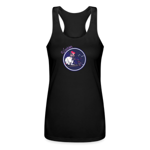 Warrior (Female) - Women’s Performance Racerback Tank Top - black