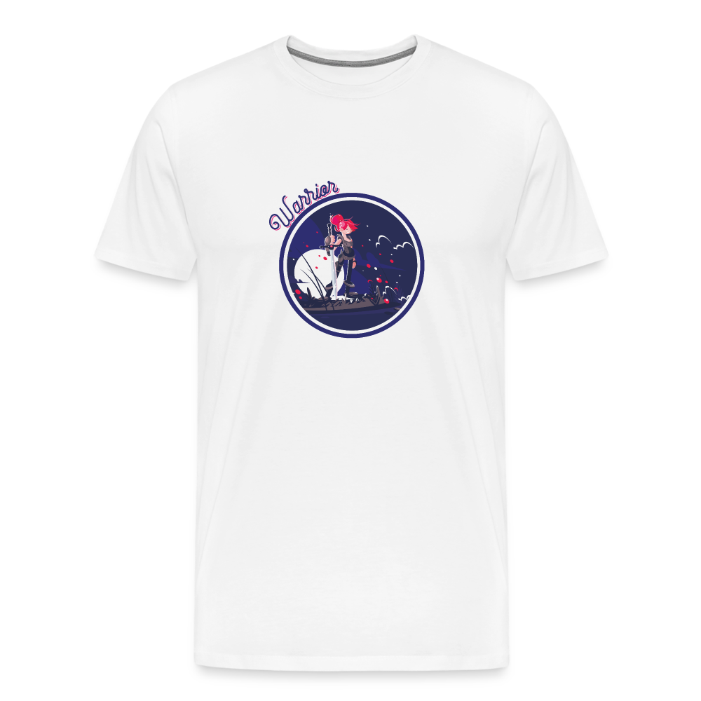 Warrior (Female) - Unisex Premium T-Shirt - white