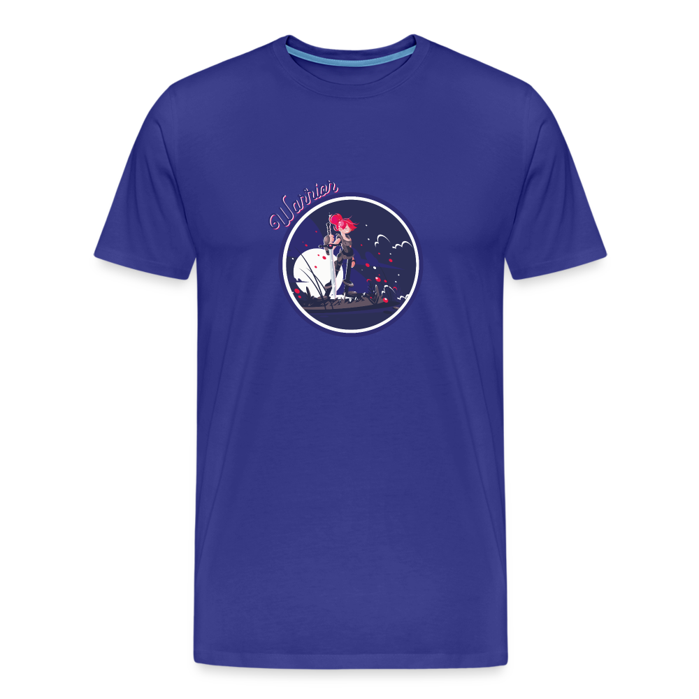 Warrior (Female) - Unisex Premium T-Shirt - royal blue