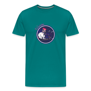 Warrior (Female) - Unisex Premium T-Shirt - teal