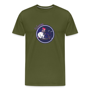 Warrior (Female) - Unisex Premium T-Shirt - olive green