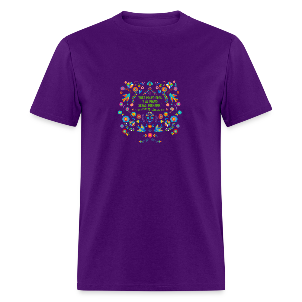 Al Polvo Serás Tornado - Unisex Classic T-Shirt - purple