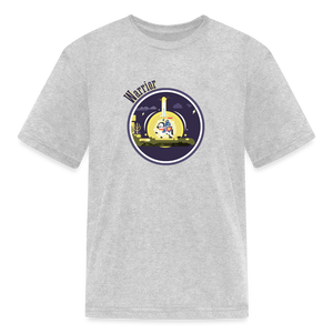 Warrior (Male) - Kids' T-Shirt - heather gray