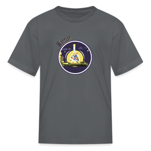Warrior (Male) - Kids' T-Shirt - charcoal