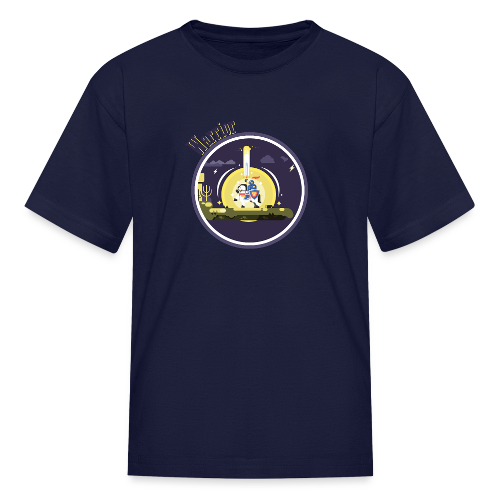 Warrior (Male) - Kids' T-Shirt - navy