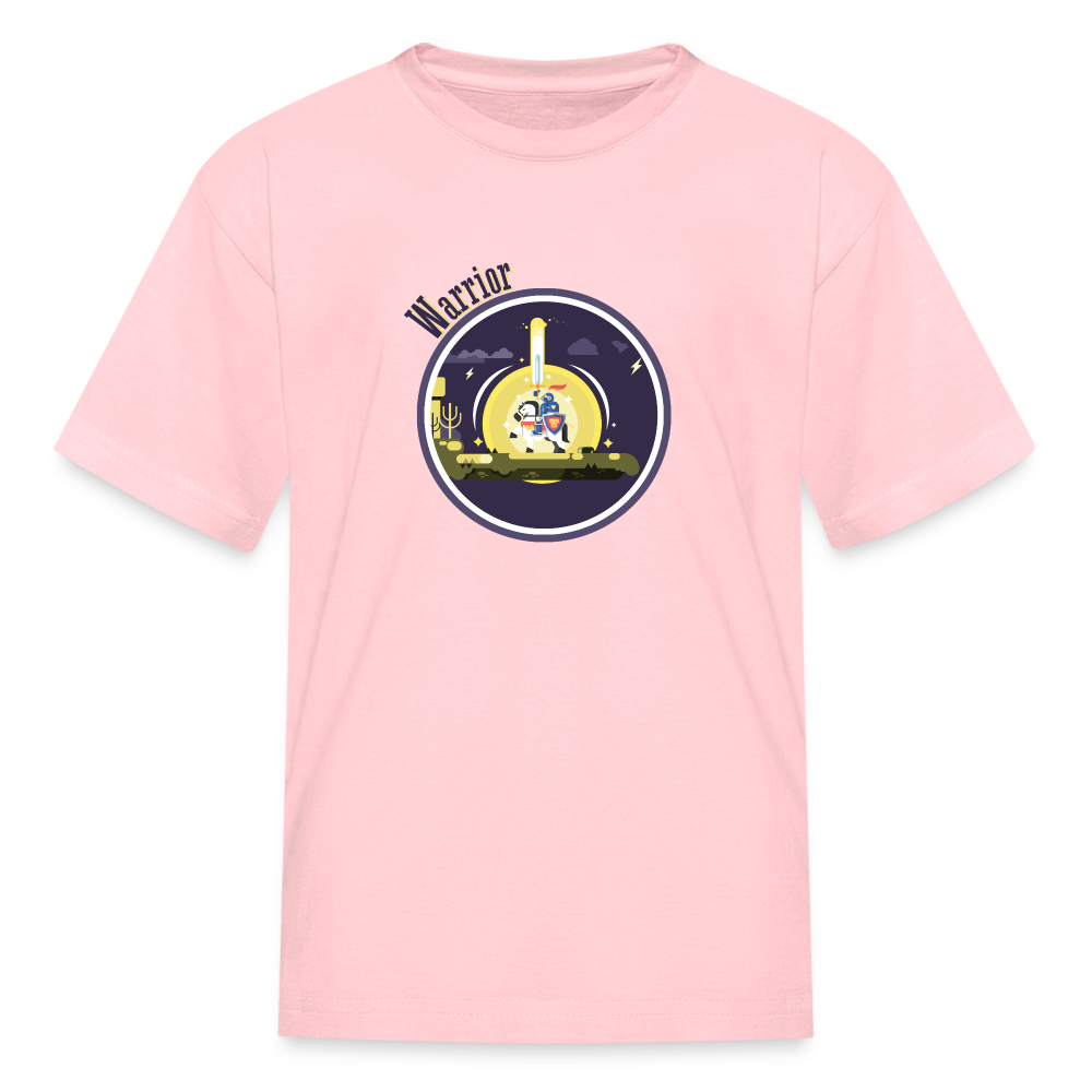 Warrior (Male) - Kids' T-Shirt - pink
