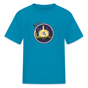 Warrior (Male) - Kids' T-Shirt - turquoise