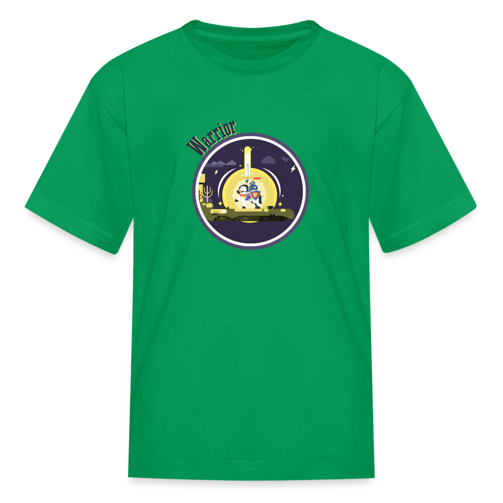 Warrior (Male) - Kids' T-Shirt - kelly green