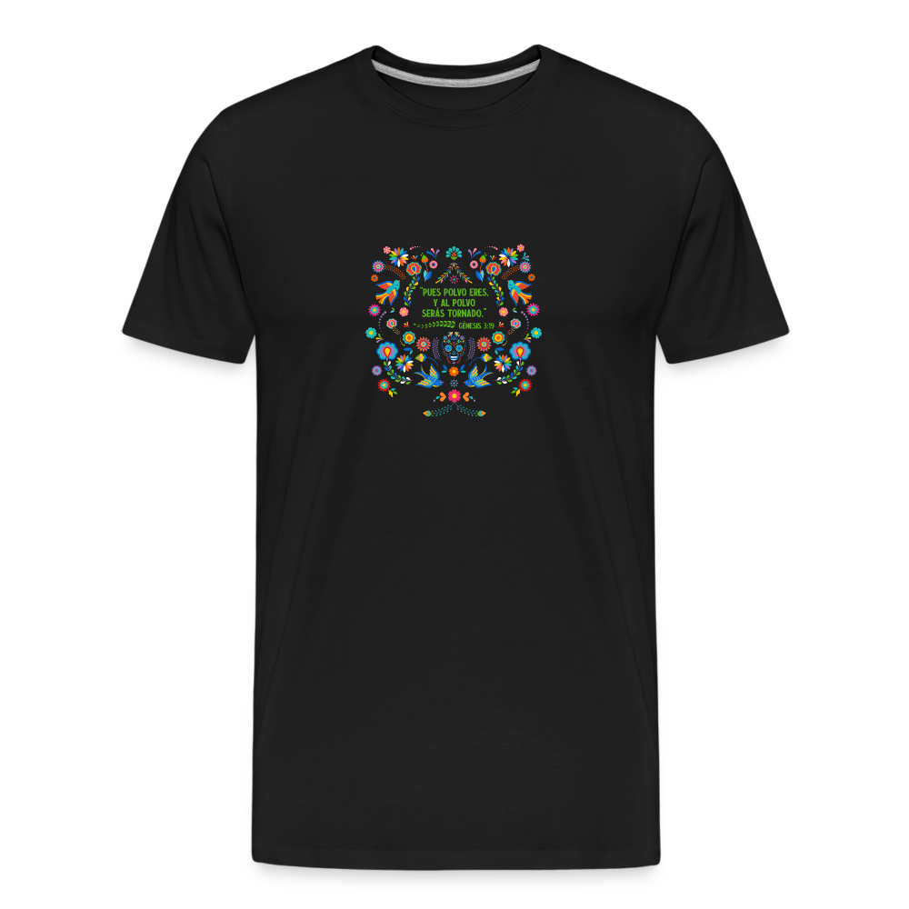 Al Polvo Serás Tornado - Men’s Premium Organic T-Shirt - black