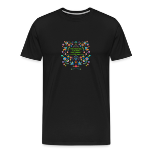 Al Polvo Serás Tornado - Men’s Premium Organic T-Shirt - black