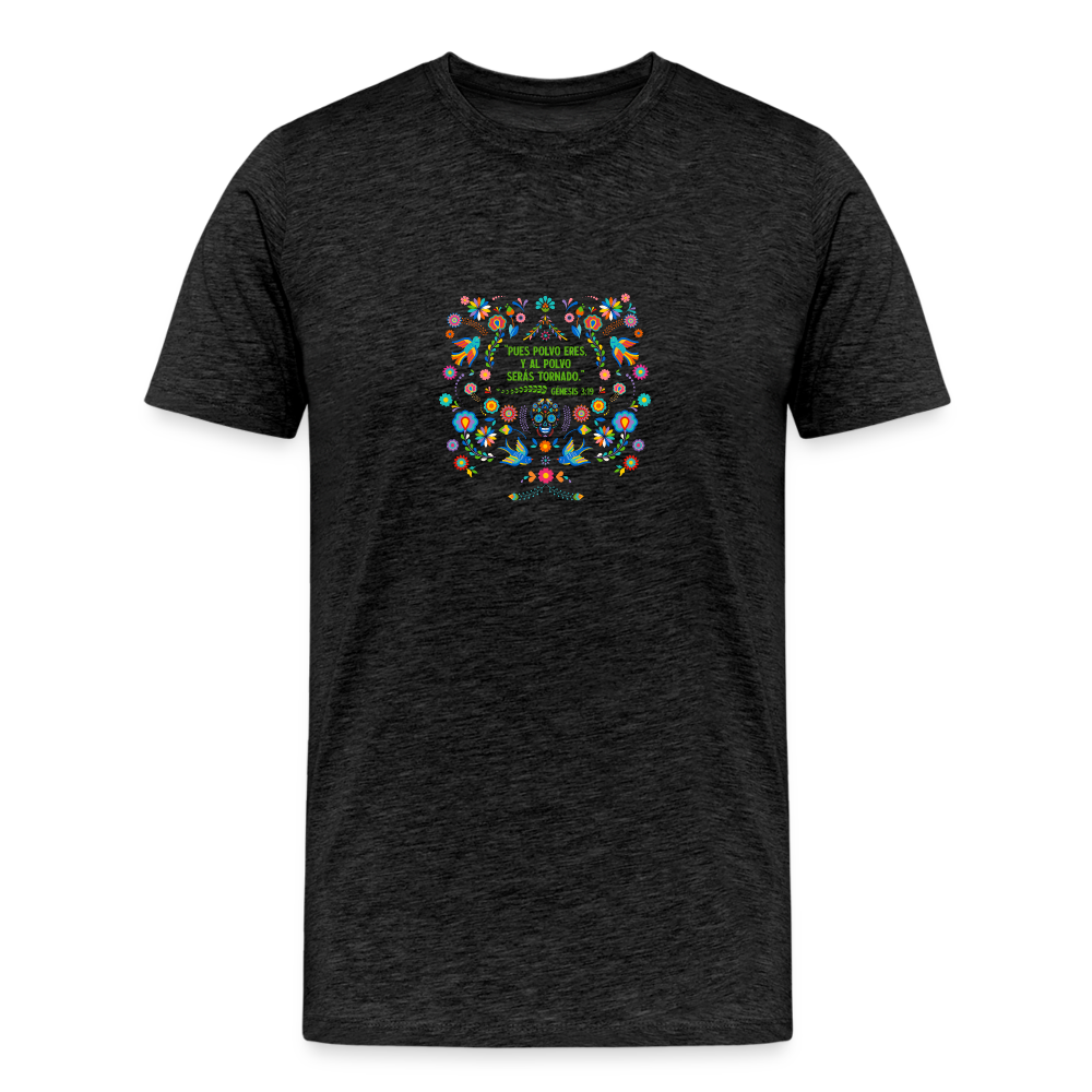 Al Polvo Serás Tornado - Men’s Premium Organic T-Shirt - charcoal grey