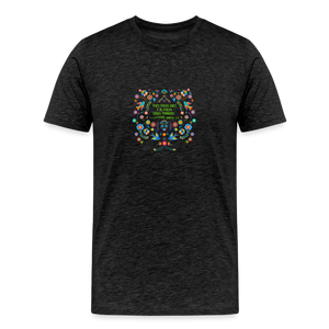 Al Polvo Serás Tornado - Men’s Premium Organic T-Shirt - charcoal grey