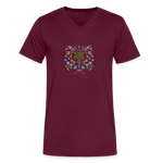 Al Polvo Serás Tornado - Men's V-Neck T-Shirt - maroon