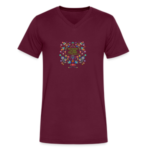 Al Polvo Serás Tornado - Men's V-Neck T-Shirt - maroon