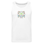 Al Polvo Serás Tornado - Men’s Premium Tank - white