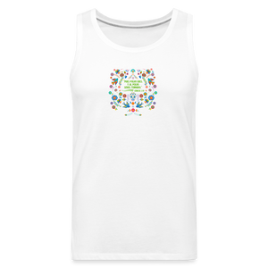 Al Polvo Serás Tornado - Men’s Premium Tank - white