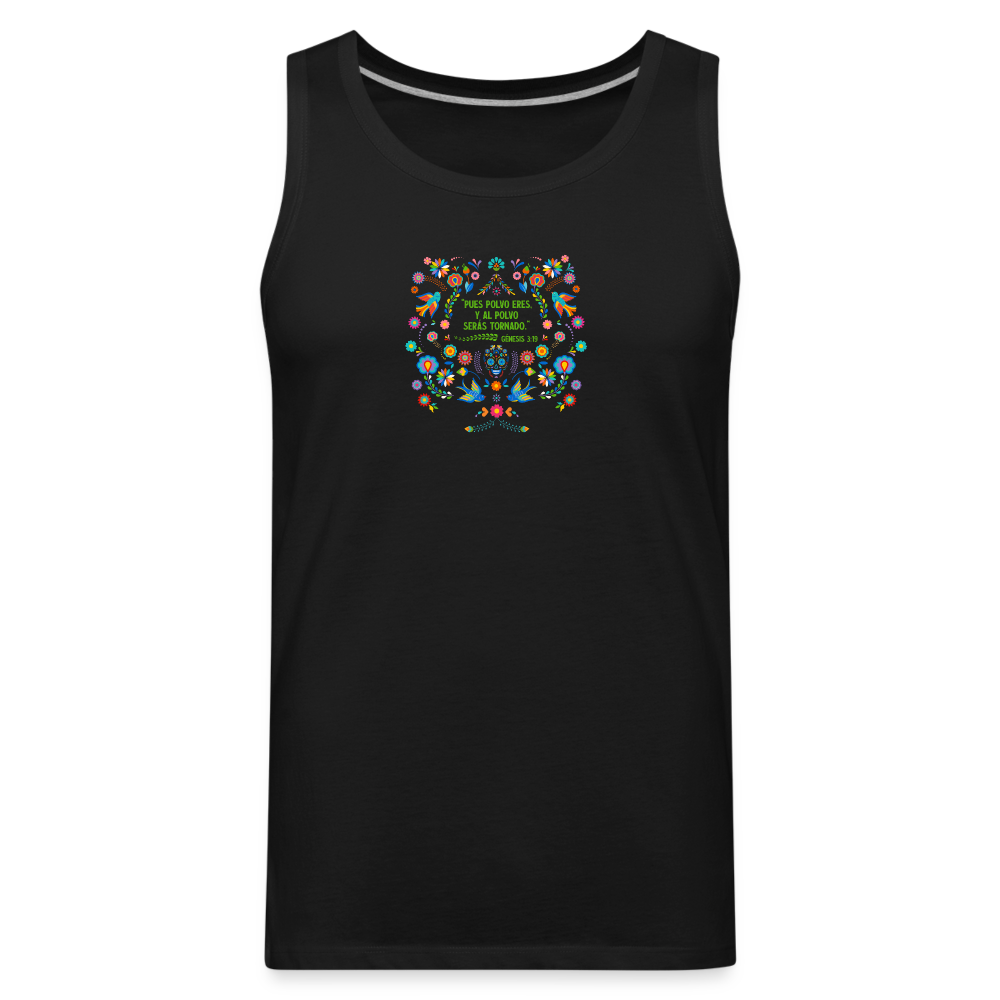 Al Polvo Serás Tornado - Men’s Premium Tank - black