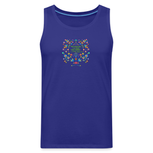 Al Polvo Serás Tornado - Men’s Premium Tank - royal blue