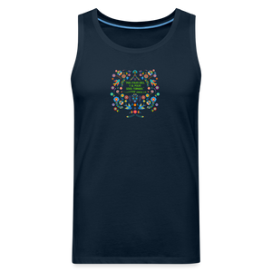 Al Polvo Serás Tornado - Men’s Premium Tank - deep navy