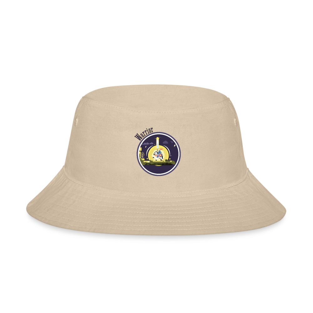 Warrior (Male) - Bucket Hat - cream