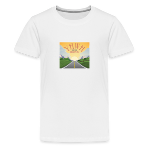 YHWH or the Highway - Kids' Premium T-Shirt - white