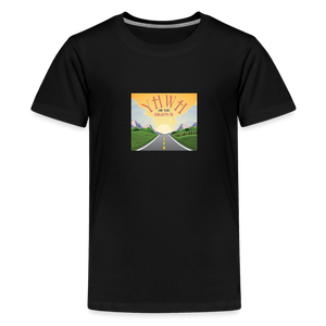 YHWH or the Highway - Kids' Premium T-Shirt - black