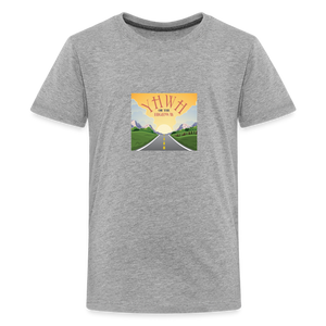 YHWH or the Highway - Kids' Premium T-Shirt - heather gray