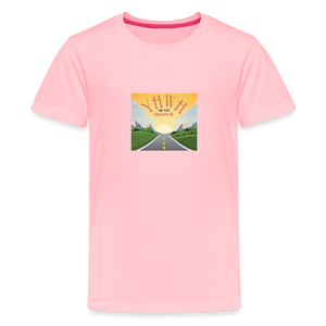 YHWH or the Highway - Kids' Premium T-Shirt - pink