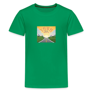 YHWH or the Highway - Kids' Premium T-Shirt - kelly green