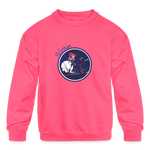 Warrior (Female) - Kids' Crewneck Sweatshirt - neon pink
