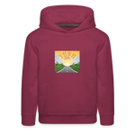 YHWH or the Highway - Kids‘ Premium Hoodie - burgundy