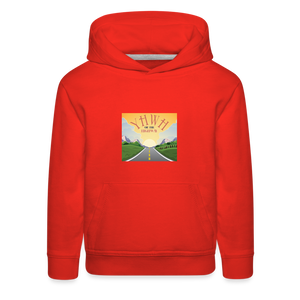 YHWH or the Highway - Kids‘ Premium Hoodie - red