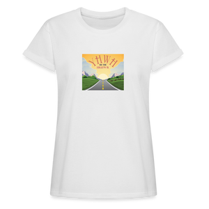 YHWH or the Highway - Women's Relaxed Fit T-Shirt - white