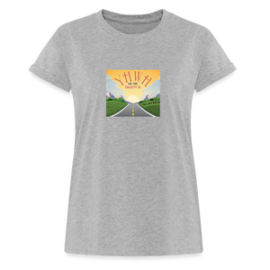 YHWH or the Highway - Women's Relaxed Fit T-Shirt - heather gray