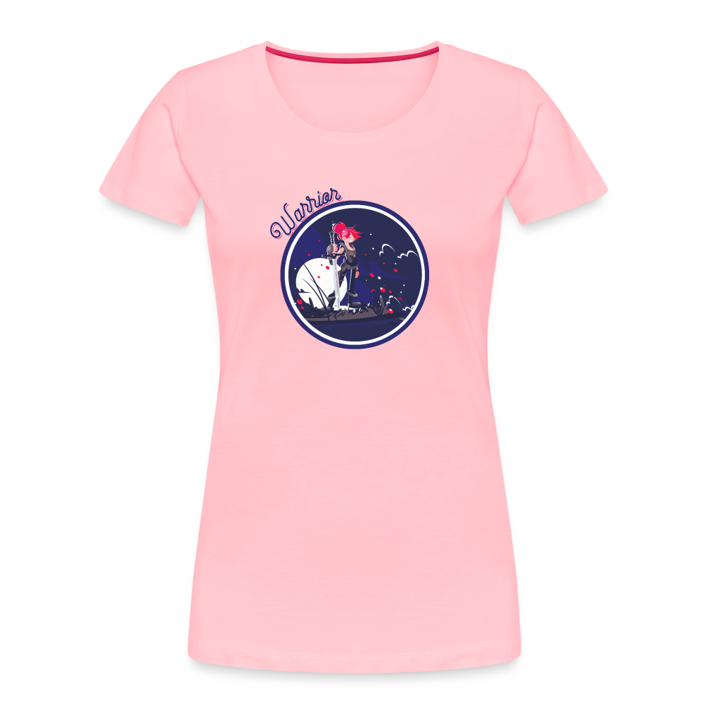 Warrior (Female) - Women’s Premium Organic T-Shirt - pink