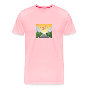 YHWH or the Highway - Unisex Premium T-Shirt - pink