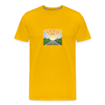 YHWH or the Highway - Unisex Premium T-Shirt - sun yellow