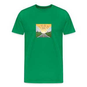 YHWH or the Highway - Unisex Premium T-Shirt - kelly green