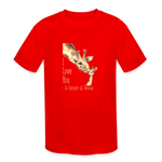 Eternity & Beyond - Kids' Moisture Wicking Performance T-Shirt - red