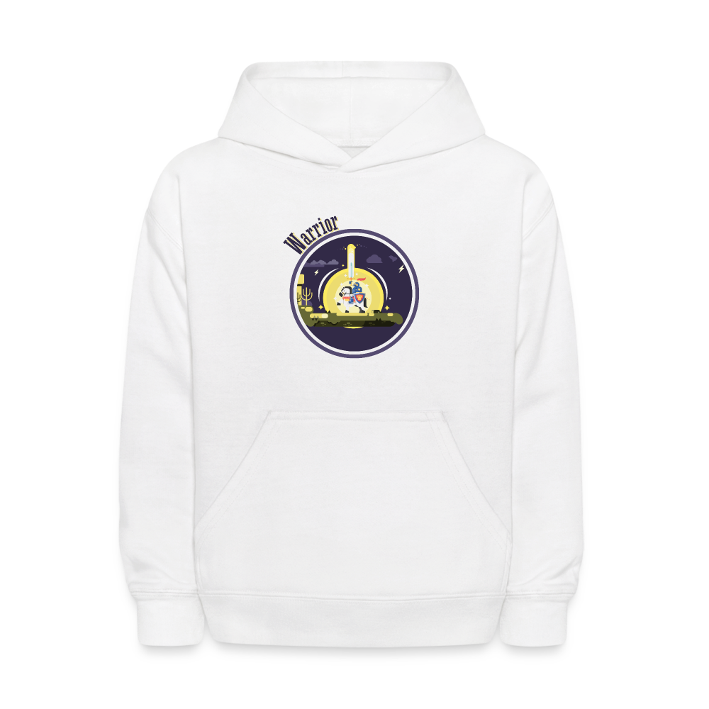 Warrior (Male) - Kids' Hoodie - white