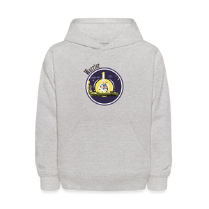 Warrior (Male) - Kids' Hoodie - heather gray