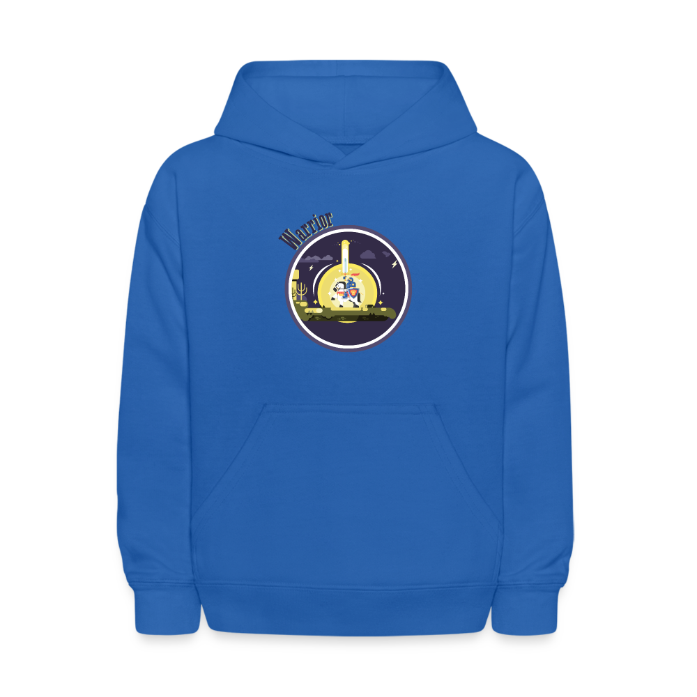 Warrior (Male) - Kids' Hoodie - royal blue